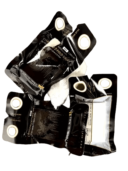 6:8 Medical Solutions Compact Z - Fold Gauze with Patented Surgrip™ Packaging - 6:8 Medical Solutions