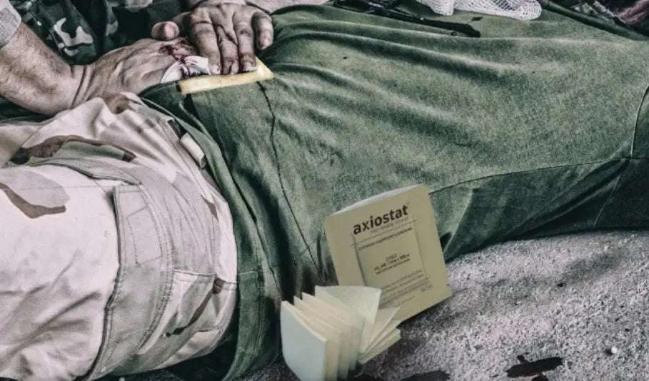 Axiostat Z - Fold Hemostatic Gauze – 100% Chitosan - Based Bleeding Control Solution - Axiobio