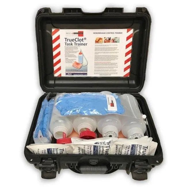 Bleeding Control Instructor's Kit w/GSW and LAC Trainer - Trueclot