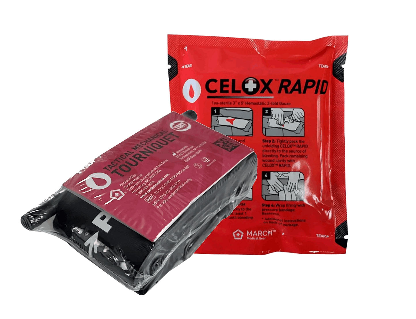 MOJO® Belt Holster Bleeder Kit - w/Tactical Medical Tourniquet - Safeguard Medical