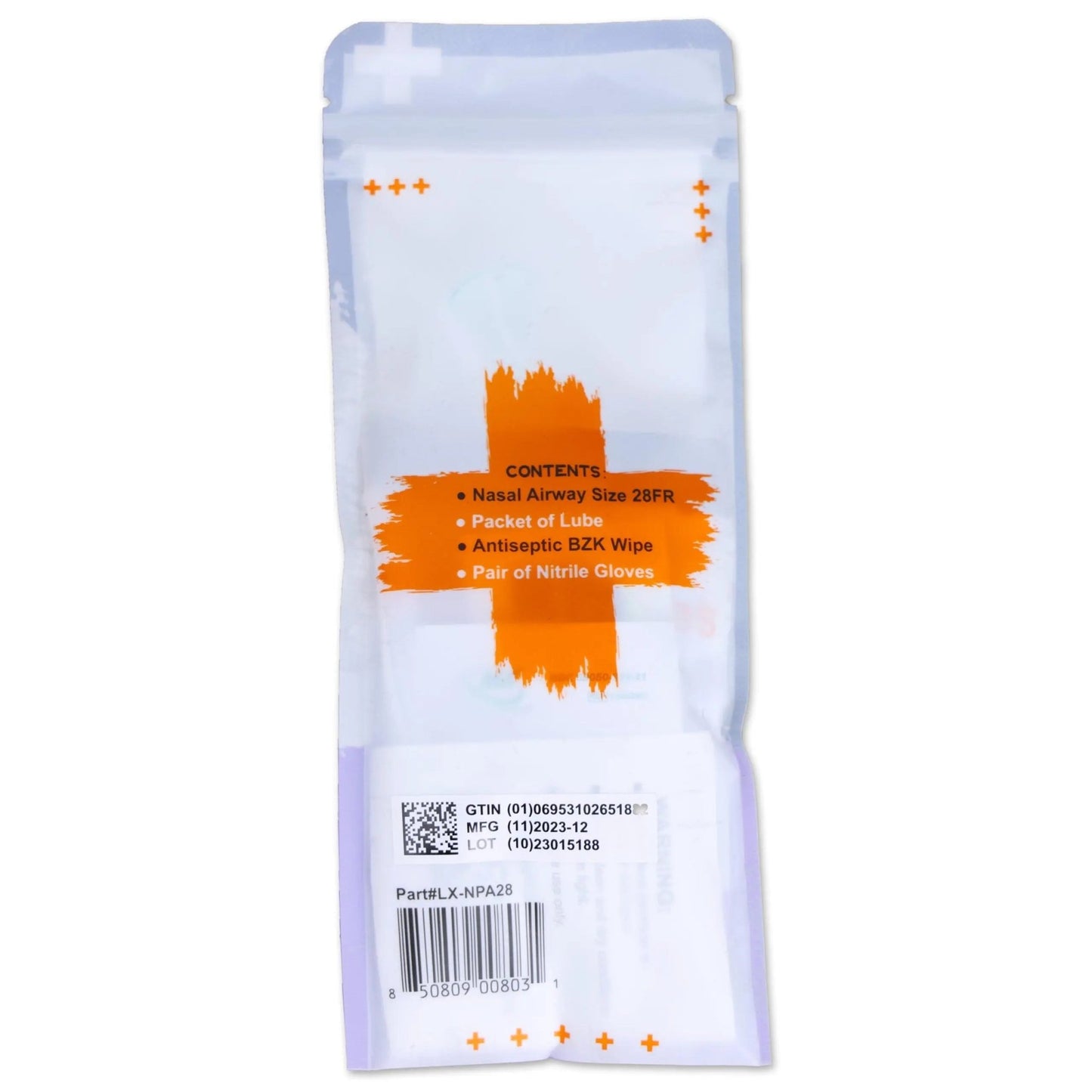 Nasal Airway Kit - 28FR - Lightning X