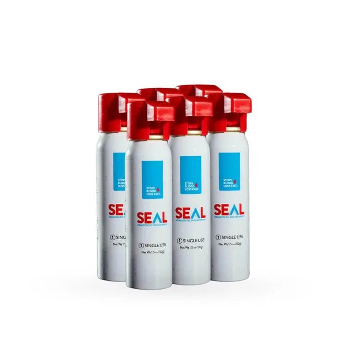 SEAL Hemostatic Spray OTC - for Emergency Bleeding Control - BC3 Technologies