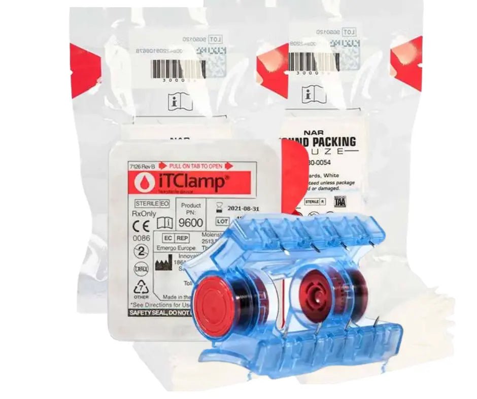 Wound Clamp Pack Duo - MED - TAC