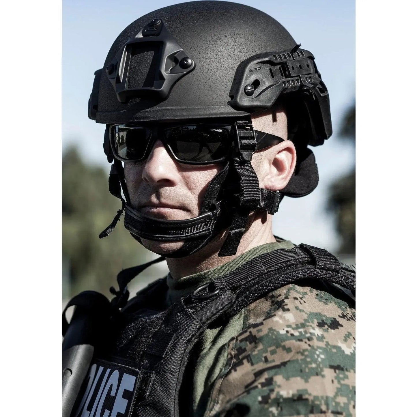 Chase Tactical Striker ACH Level IIIA High Cut Ballistic Helmet - Chase Tactical
