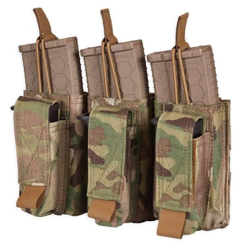 Chase Tactical Triple Kangaroo 5.56 / Pistol Mag Pouch - Chase Tactical