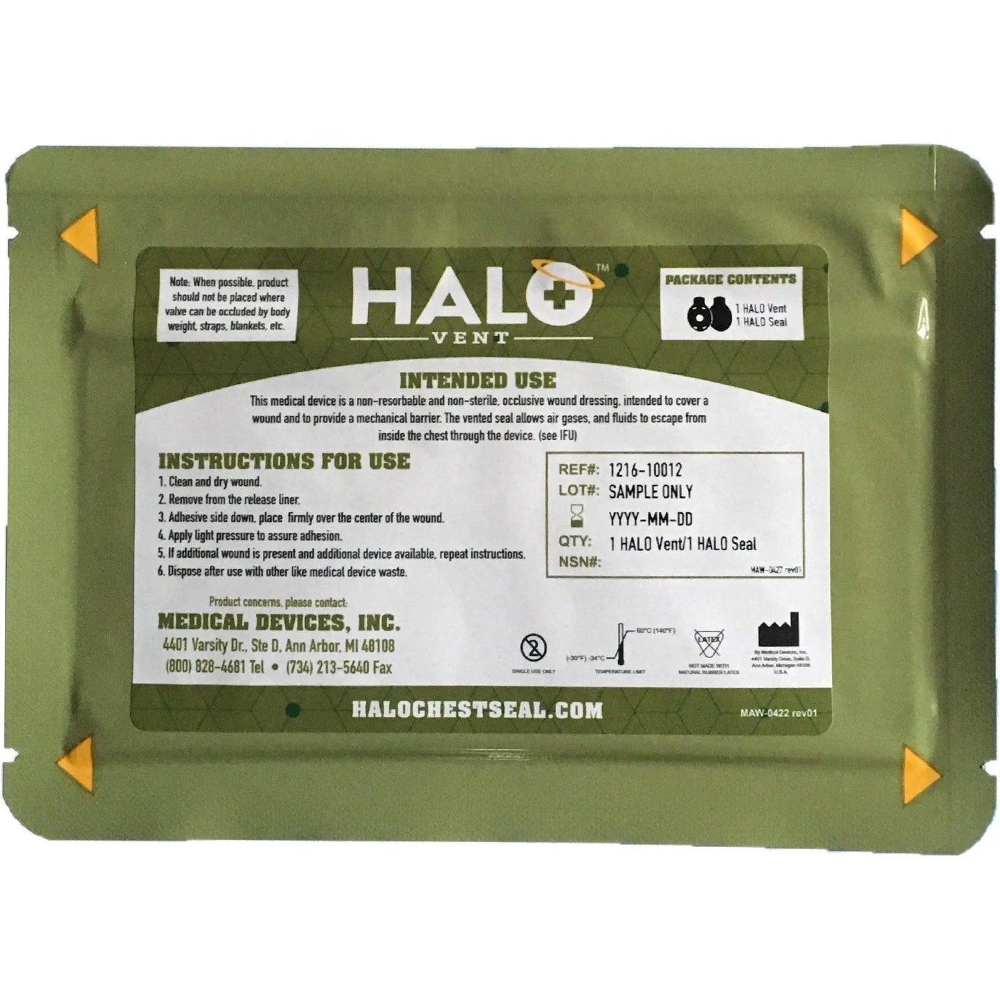 HALO Seal COMBO IFAK Two Pack - Boundtree Medical