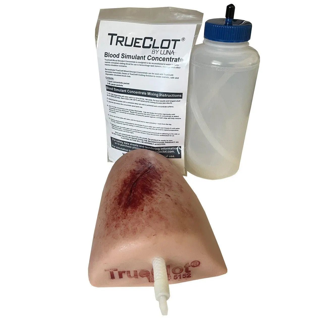 LACERATION Wound Packing Task Trainer - Trueclot