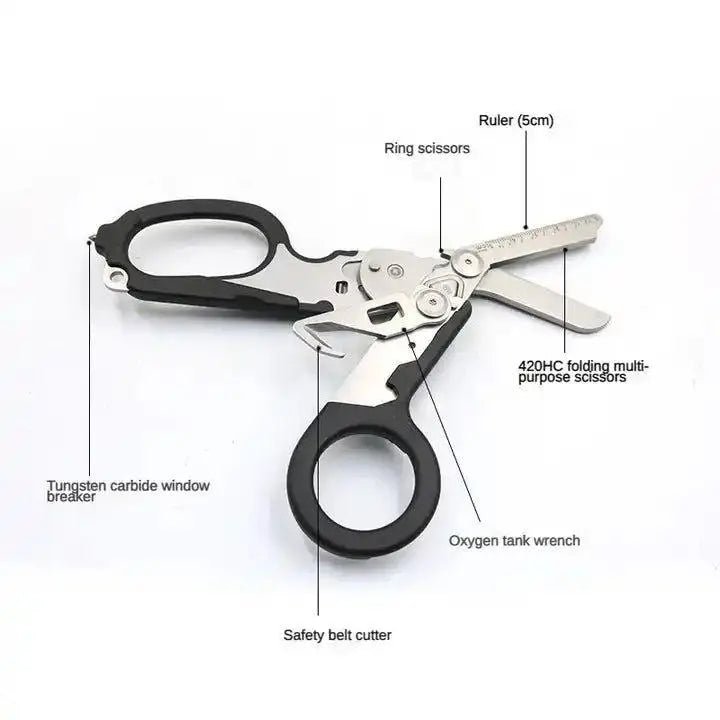 MED - TAC 6 - in - 1 Tactical Trauma Shears - MED - TAC International