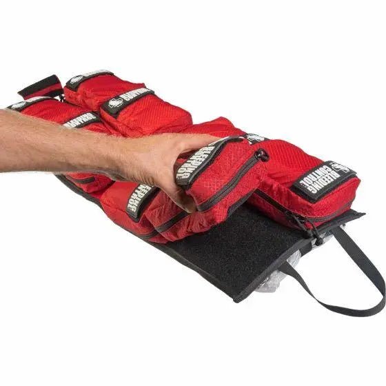 Public Access Bleeding Control Station - 8 - PACK Nylon Pouch - Clear Polycarbonate Cabinet - North American Rescue