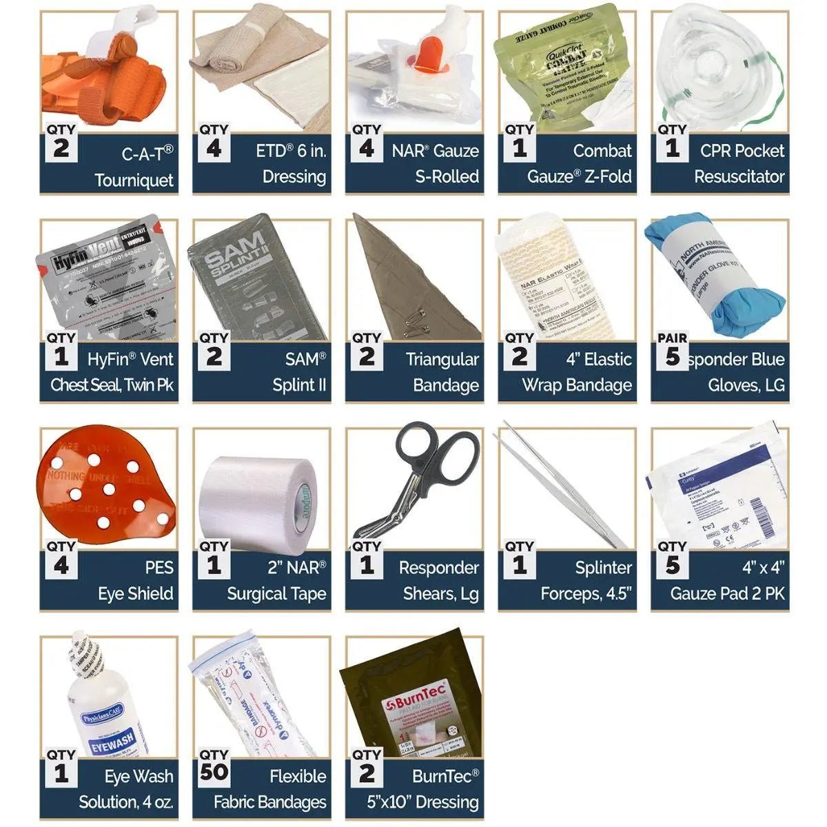 Range Trauma Kit - North American Rescue