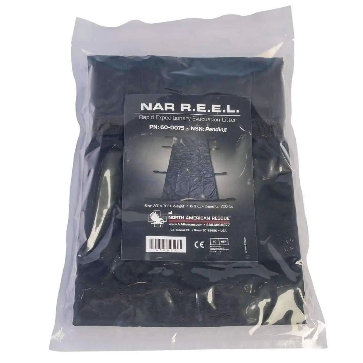 Rapid Expeditionary Evacuation Litter (Non - Rigid) - North American Rescue