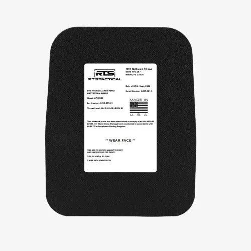 RTS Tactical Level III+ Rifle Special Threat Backpack Armor Inserts - RTS Tactical