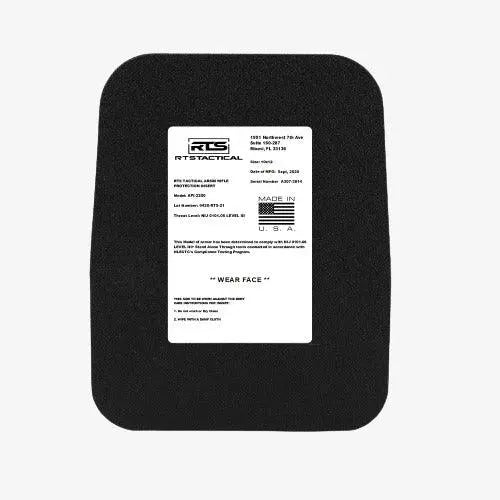 RTS Tactical Level III+ Rifle Special Threat Backpack Armor Inserts - RTS Tactical