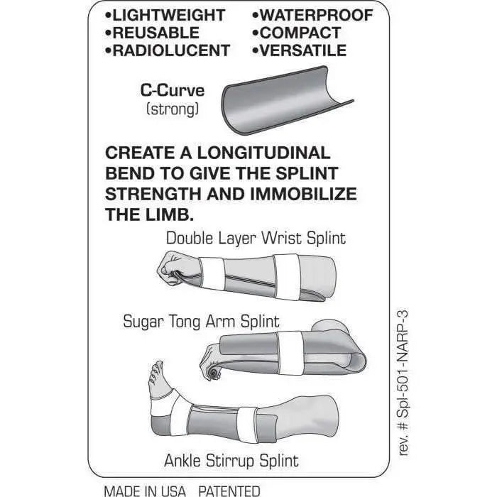 SAM Splint II w/Cohesive Wrap - SAM Medical