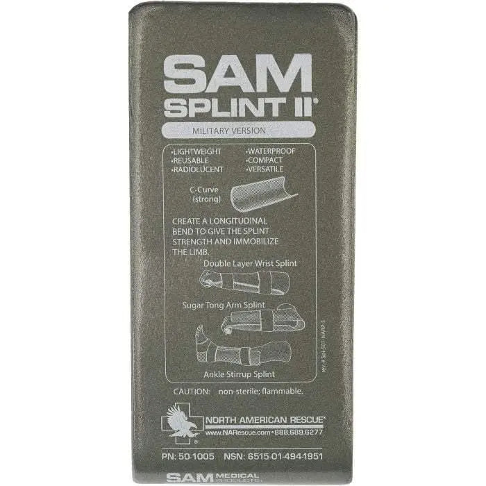 SAM Splint II w/Cohesive Wrap - SAM Medical