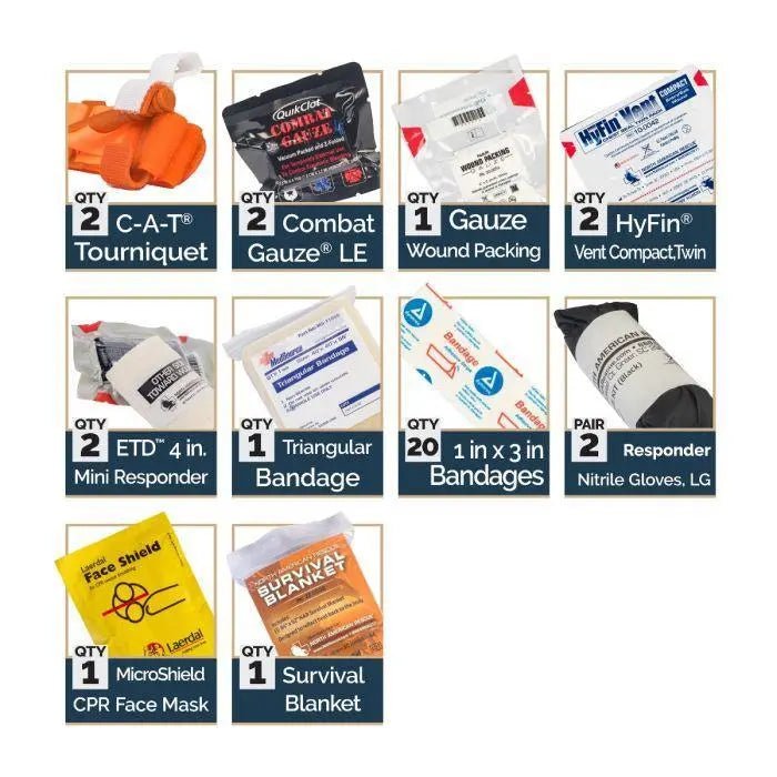 Vehicle Headrest IFAK Kit - North American Rescue