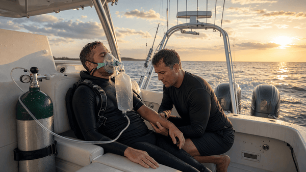 Decompression Sickness and Arterial Gas Embolism First Aid: What Boat Captains, Divemasters, and First Responders Need to Do Before the Chamber
