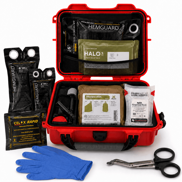 Enhanced Vehicle Trauma Kit (NANUK 904): The Right Way to Stage Redundant Hemorrhage Control in a Car - MED-TAC International Corp.