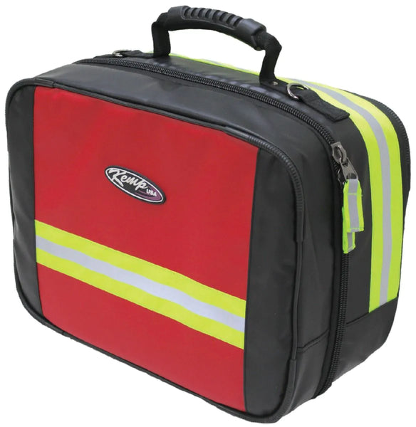 Fluid-Resistant Tarpaulin Large Responder Bag with Medication Pouches