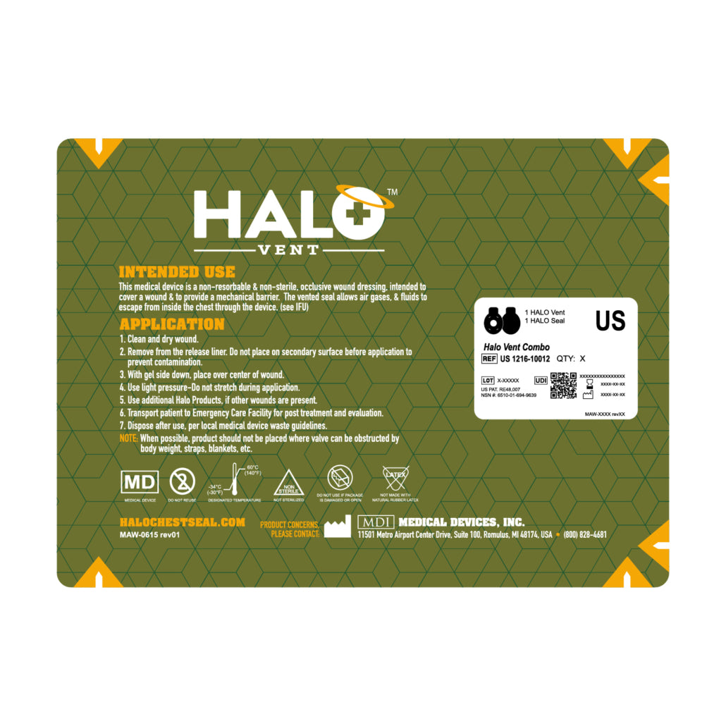 HALO Seal COMBO  IFAK Two Pack