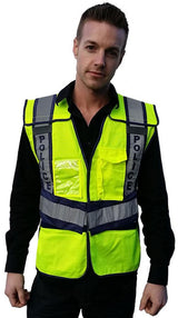 MTR Deluxe Breakaway Vest - POLICE - mtrsuperstore