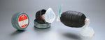 Pocket BVM Tactical black non-reflective collapsible adult resuscitator - MicroBVM Systems LTD.