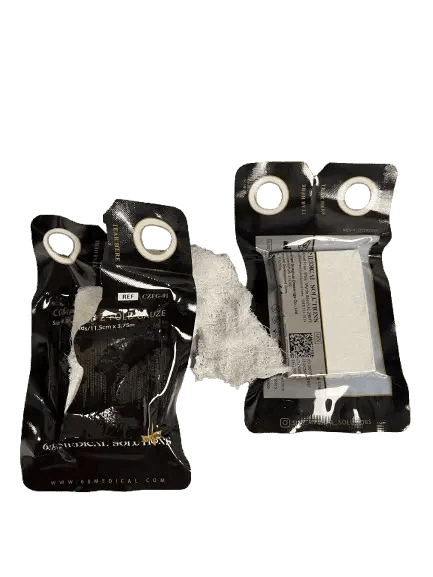 6:8 Medical Solutions Compact Z - Fold Gauze with Patented Surgrip™ Packaging - 6:8 Medical Solutions