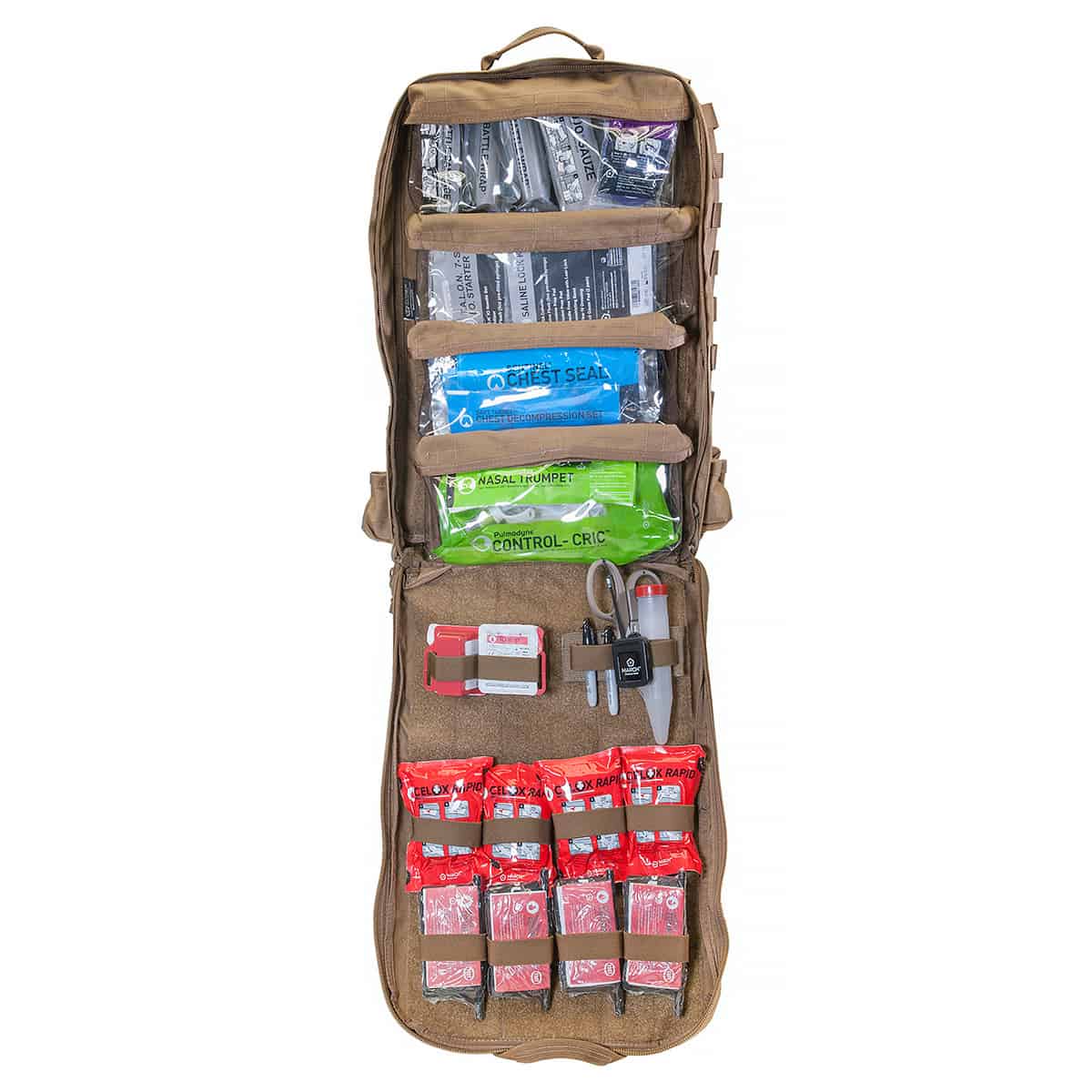 Mojo® Direct Action Aid Bag - Coyote Brown, Advanced