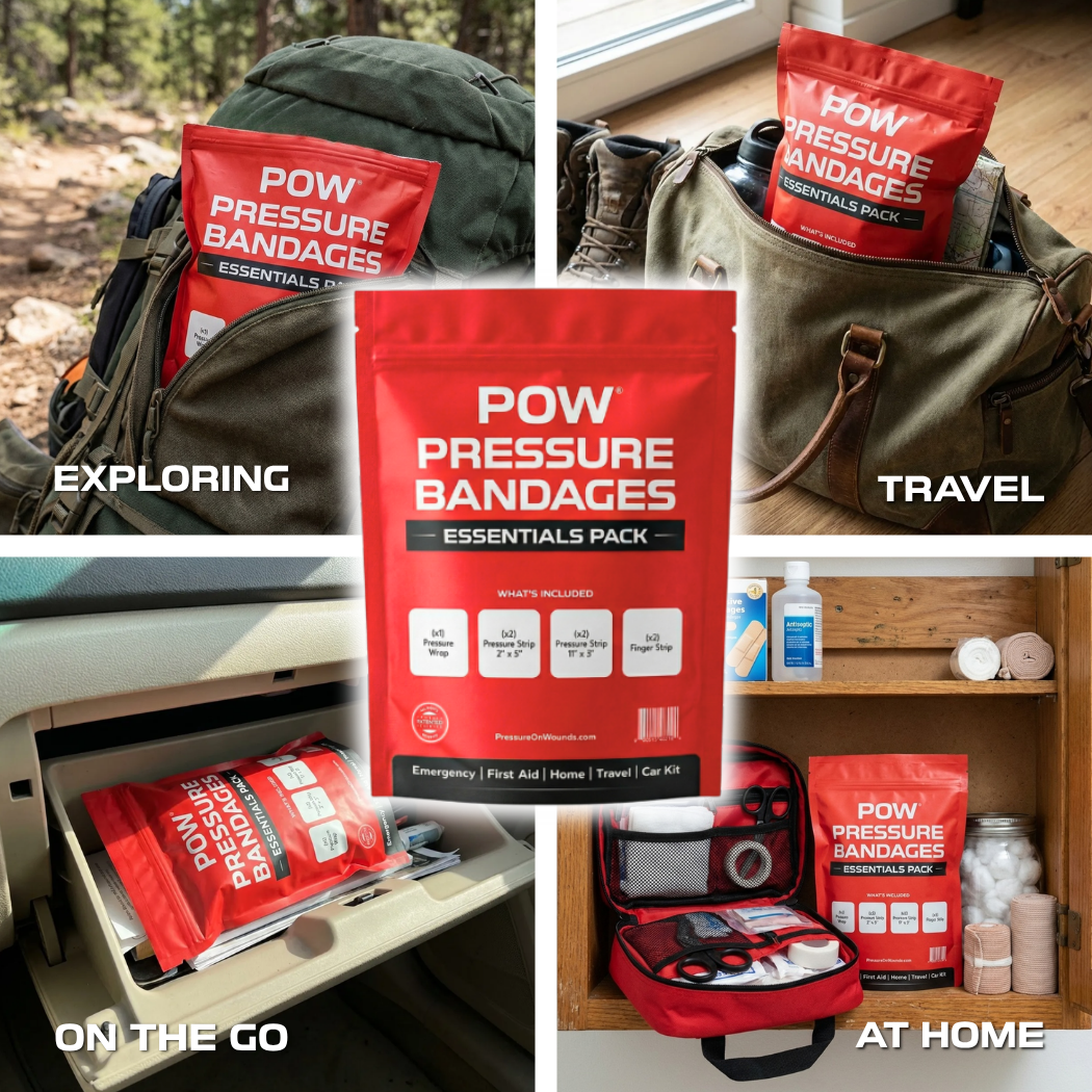 POW Essentials Pack for home, vehicle and workplace