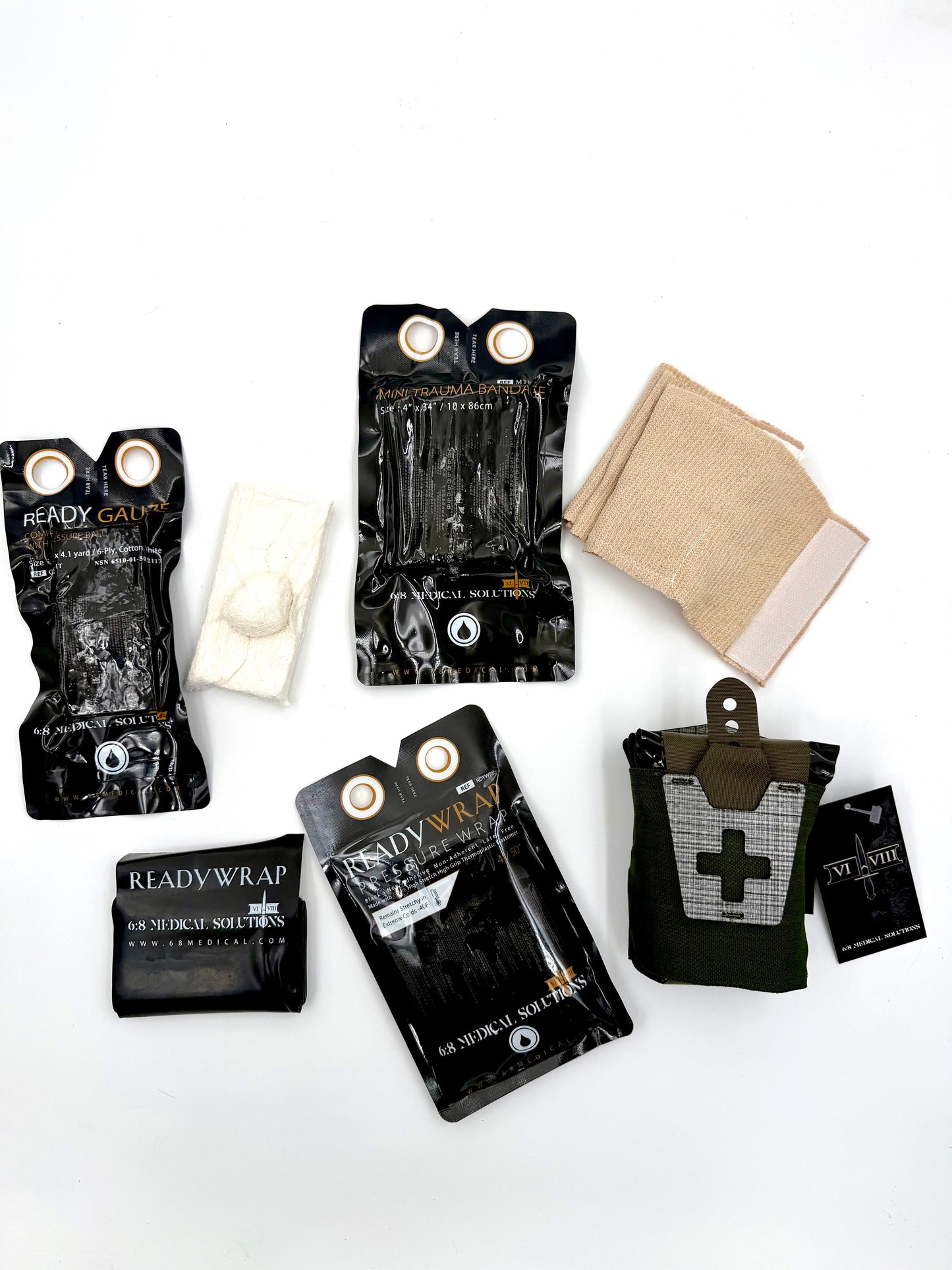 Ready Wrap Micro Bleeder Kit opened showing components