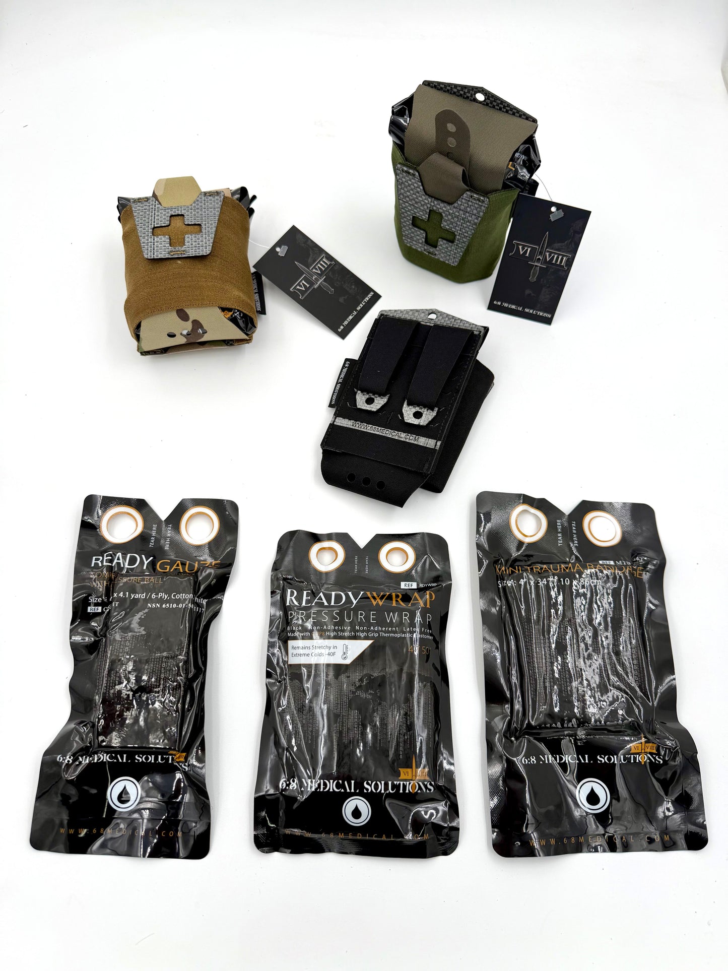 Ready Wrap Micro Bleeder Kit carrier and contents