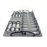 NARCO Panel angled view showing elastic retention loops — modularity reference only, sold separately and not included in this listing