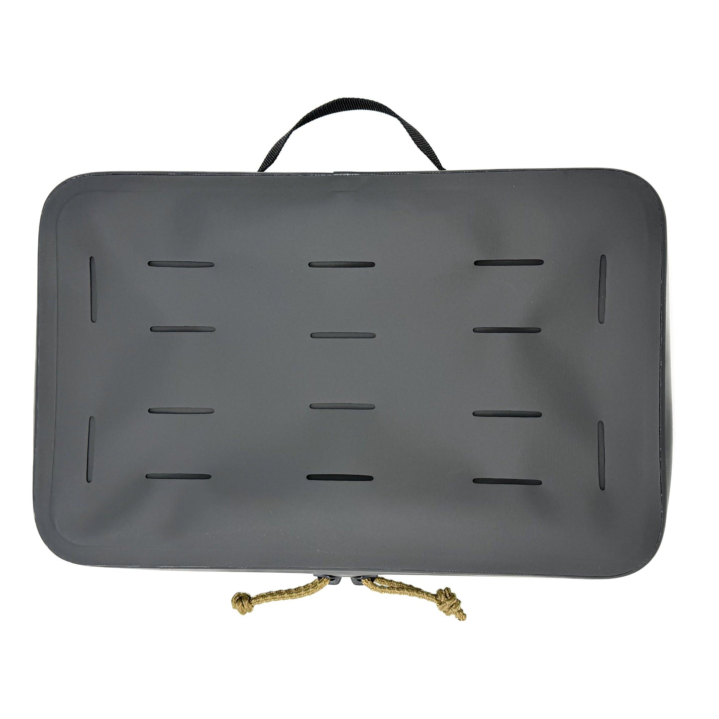 PFC Pouch profile showing laser-cut MOLLE rear panel and grab handle