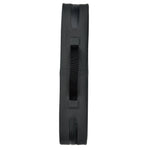 PFC Pouch closed, edge profile showing the webbing grab handle and molded side panel