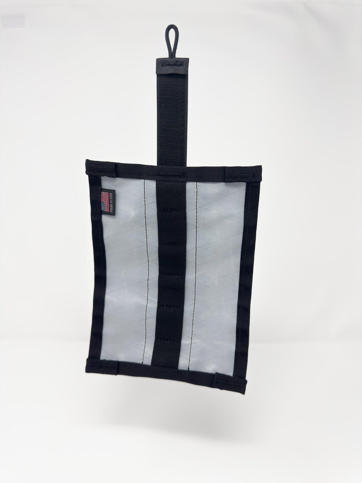 MED Roll detail showing VX21 X-Pac construction and reinforced loop stitching