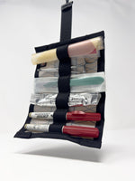 MED Roll hanging by the integrated loop for vertical storage