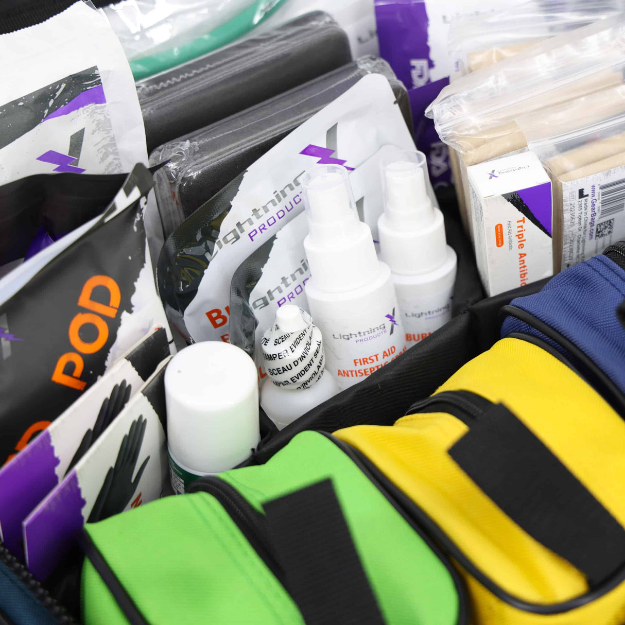 Lightning X Premium Medical Trauma Bag w/Fill Kit F, Filled Trauma Bag, Lightning X,I Tactical Medicine