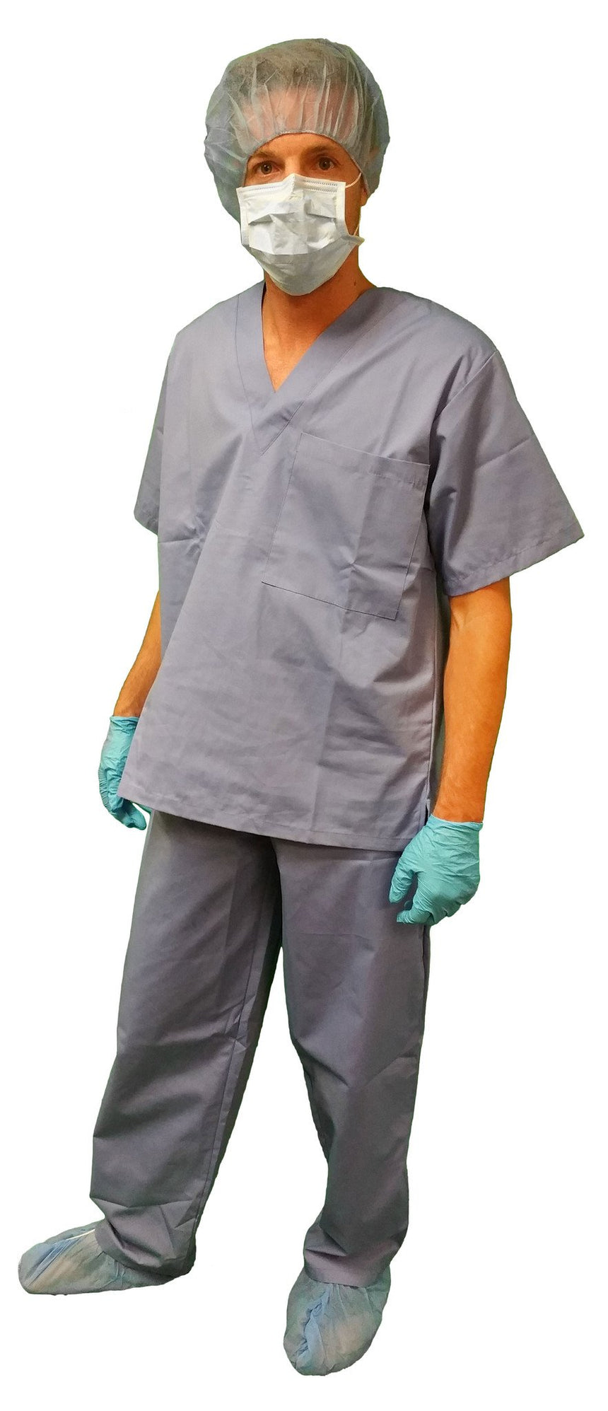 MTR Scrub Top - V-Neck Unisex MEDTECH Resource