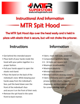 MTR Transport Spit Hoods - Bulk Pricing MEDTECH Resource