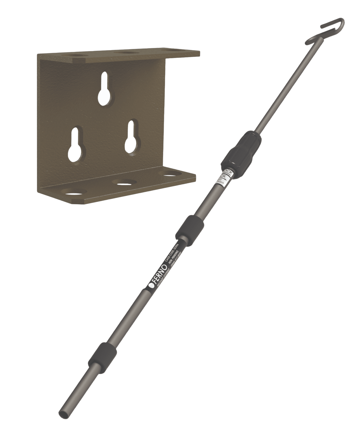 AllEvac™ IV Pole and Mounting Bracket - Safeguard Medical