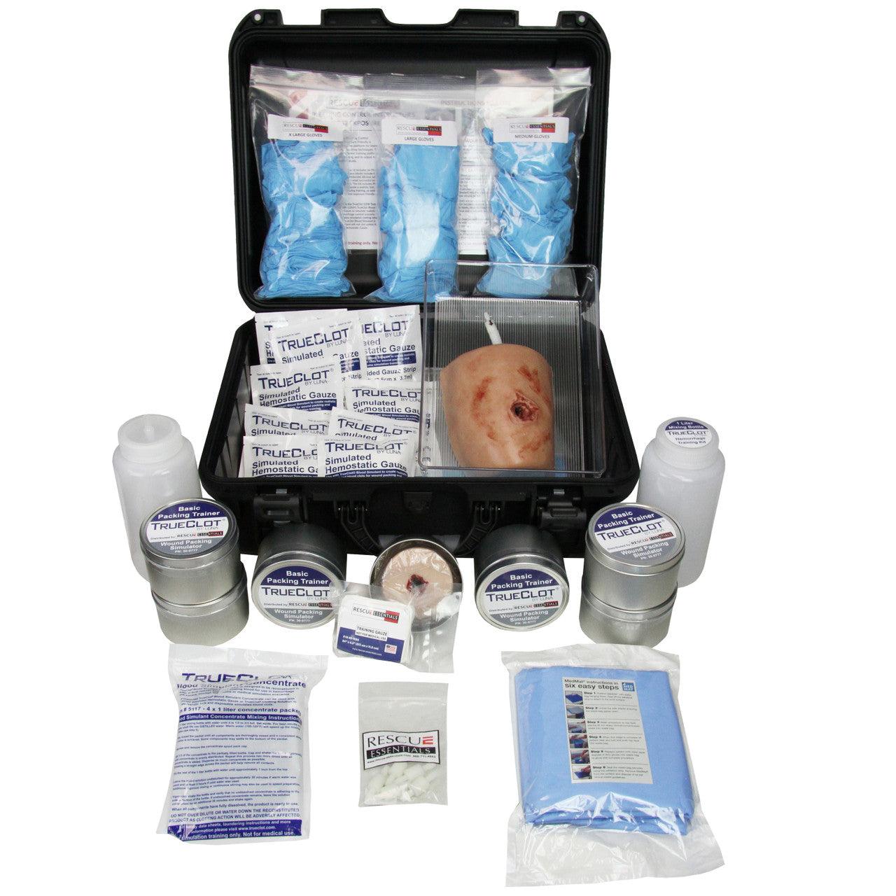 Bleeding Control Instructor's Kit - Basic Packing Trainer Trueclot