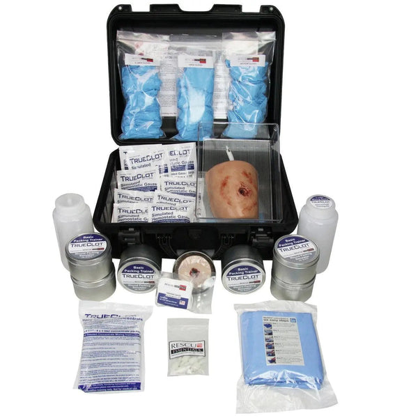 Bleeding Control Instructor's Kit - Basic Packing Trainer - Trueclot
