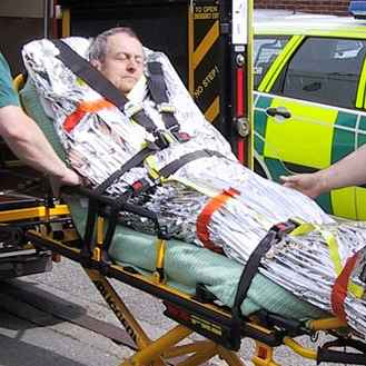 Blizzard™ 2-Layer EMS Trauma Blanket (Case of 25) - Safeguard Medical