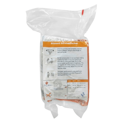Blizzard™ 3-Layer Survival Jacket (Case of 25) - Safeguard Medical