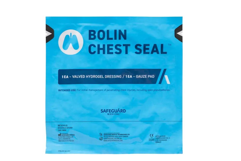Bolin Chest Seal - Safeguard Medical
