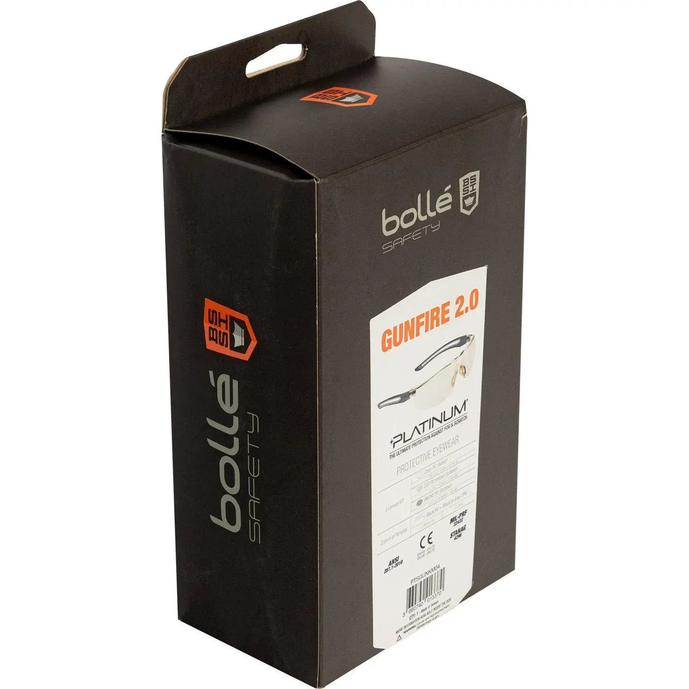 BOLLÉ GUNFIRE Tactical Glasses Kit - Bolle