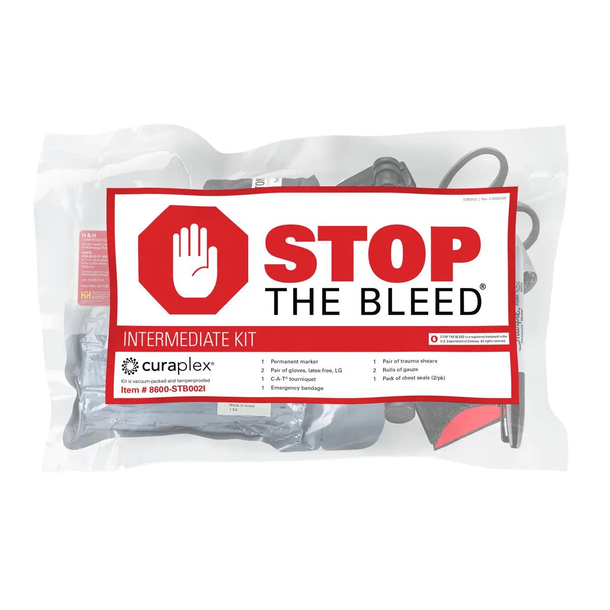 Curaplex Stop The Bleed Multi Pack Kit - Intermediate - Curaplex