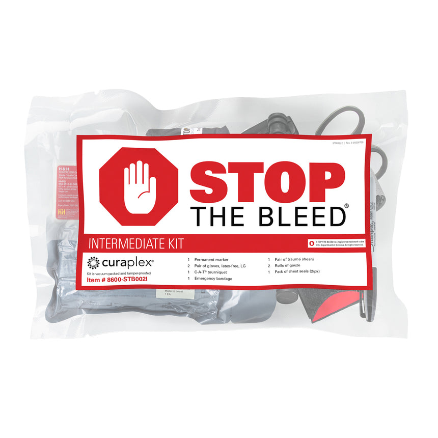 Curaplex Stop The Bleed Multi Pack Kit - Intermediate Curaplex