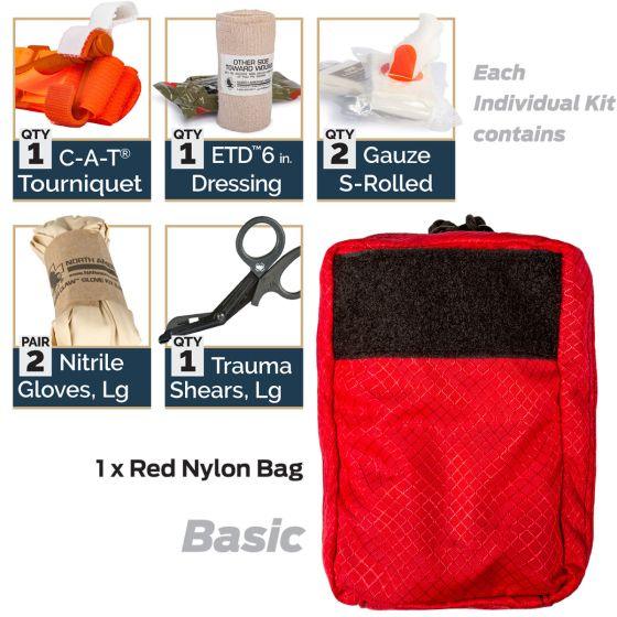 D-BCRK Public Access Bleeding Control 8 Pack - Nylon - Vendor