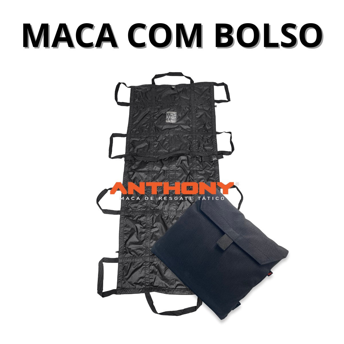 Desmodus Anthony Rescue Litter + MOLLE Carry Pouch - Desmodus